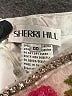 Sherri Hill 100% Polyester Hearts Ivory White Cocktail Dress Size 00 - photo 3
