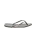 Havaianas Gray Flip Flops Size 6 (wide) - photo 1