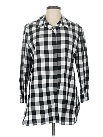 Tyler Boe Long Sleeve Button-Down Shirt (view 1)
