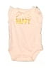 Carter's Print Gold Short Sleeve Onesie 3-6 MO / 6 MO - photo 1