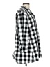Tyler Boe 100% Cotton Checkered-gingham Silver Black Long Sleeve Button-Down Shirt Size L - photo 4