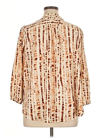 Monday Fun 3/4 Sleeve Blouse (view 2)