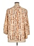 Monday Fun 100% Polyester Ivory 3/4 Sleeve Blouse Size 1X - photo 2
