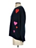 CeCe Hearts Blue Pullover Sweater Size XS - photo 5