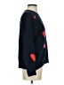 CeCe Hearts Blue Pullover Sweater Size XS - photo 4