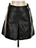J.Crew 100% Polyester Black Faux Leather Skirt Size 00 - photo 1