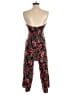 American Eagle Outfitters 100% Viscose Floral Black Jumpsuit Size XS - photo 2