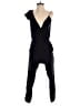 Parker 100% Polyester Solid Black Jumpsuit Size 0 - photo 1