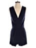 BCBGeneration Solid Blue Romper Size XS - photo 1
