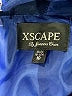 Xscape Argyle Blue Cocktail Dress Size 10 - photo 6