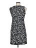 AGB Graphic Black Casual Dress Size 6 (petite) - photo 2
