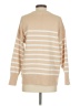 Unbranded Stripes Tan Pullover Sweater Size S - photo 2