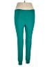 Roaman's Solid Teal Active Pants Size 14 (M) - photo 2