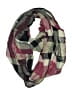 Unbranded Plaid Burgundy Purple Scarf One size - photo 1