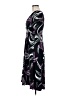 Perceptions Graphic Purple Casual Dress Size 6 (petite) - photo 5