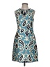 Jade Paisley Blue Cocktail Dress Size XS - photo 1