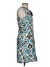 Jade Paisley Blue Cocktail Dress Size XS - photo 4