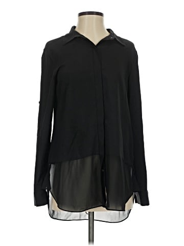 DKNYC Long Sleeve Blouse (view 1)