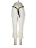 Basic Editions Ivory Casual Pants Size 10 - photo 1