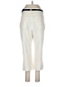 Basic Editions Ivory Casual Pants Size 10 - photo 2