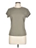 H&M Solid Gray Green Active T-Shirt Size L - photo 1