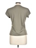H&M Solid Gray Green Active T-Shirt Size L - photo 2