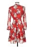 WYLDR 100% Polyester Floral Red Cocktail Dress Size S - photo 2