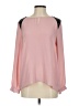 Cleo 100% Polyester Pink Long Sleeve Blouse Size S - photo 1