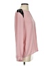 Cleo 100% Polyester Pink Long Sleeve Blouse Size S - photo 4