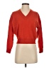 Madewell 100% Cashmere Solid Orange Cashmere Pullover Sweater Size XS - photo 1