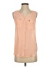 Maurices 100% Polyester Orange Sleeveless T-Shirt Size S - photo 1