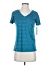 Ideology 100% Polyester Teal Active T-Shirt Size XS - photo 1