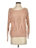 i Jeans by Buffalo 100% Acrylic Chevron-herringbone Tan Pullover Sweater Size S - photo 1