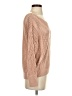 i Jeans by Buffalo 100% Acrylic Chevron-herringbone Tan Pullover Sweater Size S - photo 4