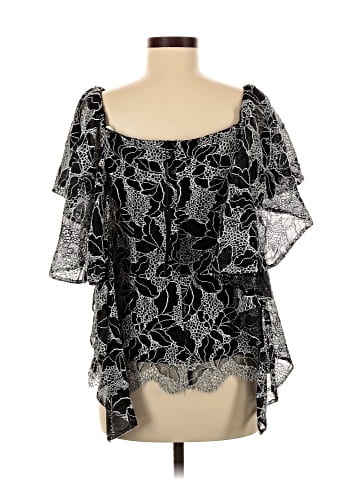 Halston Heritage Short Sleeve Blouse (view 2)