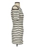 MNG Stripes Ivory Casual Dress Size XXS - photo 4