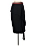 Milly Solid Black Formal Skirt Size 4 - photo 2