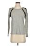 Splendid Silver Long Sleeve T-Shirt Size XS - photo 1