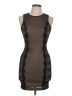 Guess 100% Polyester Brown Black Cocktail Dress Size 0 - photo 1