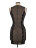 Guess 100% Polyester Brown Black Cocktail Dress Size 0 - photo 2