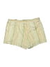 Z Supply Stripes Yellow Shorts Size M - photo 2
