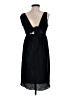 Carven 100% Polyester Solid Black Casual Dress Size EU (FR) 36 / US 4 - photo 2