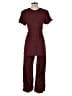 Rails Hearts Burgundy Jumpsuit Size XS - photo 2