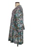 Soft Surroundings 100% Polyester Teal 3/4 Sleeve Blouse Size S - photo 5