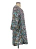 Soft Surroundings 100% Polyester Teal 3/4 Sleeve Blouse Size S - photo 4