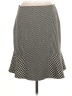 Ann Taylor Houndstooth Gray Formal Skirt Size 6 - photo 2
