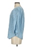 Soirée Blue 3/4 Sleeve Blouse Size S - photo 5