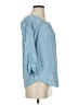 Soirée Blue 3/4 Sleeve Blouse Size S - photo 4