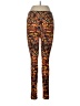 Lularoe Print Orange Leggings One size - photo 2
