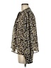 MNG Gold Long Sleeve Blouse Size 6 - photo 5